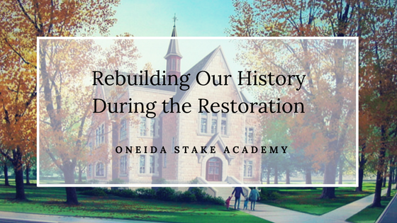 OSA Blog on Building History with Restoration